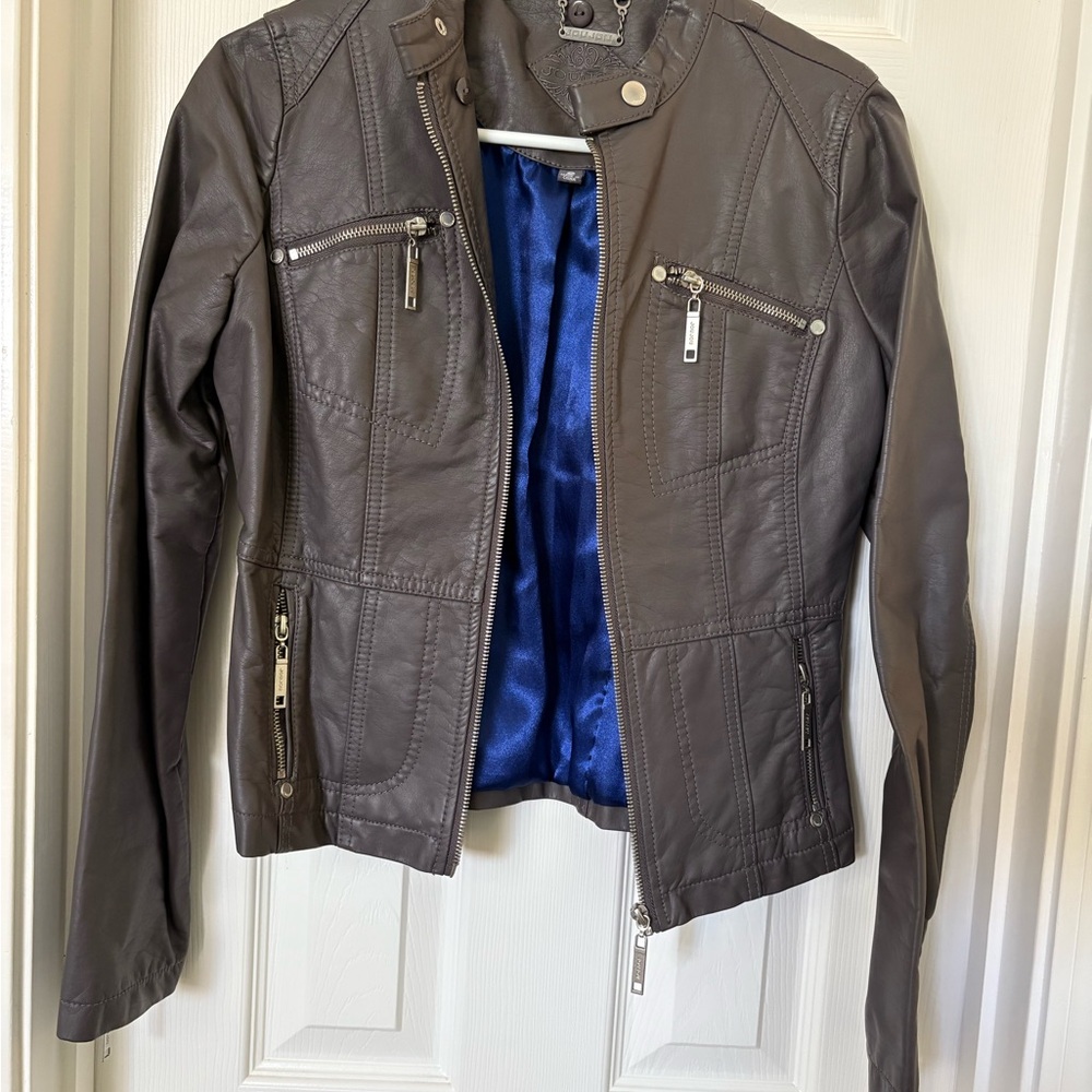 JouJou Faux Leather Jacket
